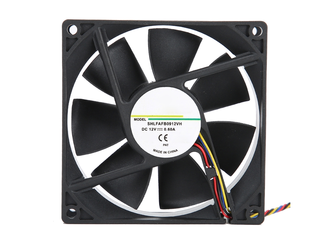 Cooler De Chassis 12v 0.60a 9cm Pwm 4-fios Medição De Velocidade Controle De Temperatura Ventilador 4200rpm