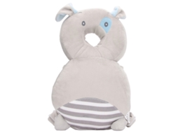 Protector De Cabeça Para Bebê Mochila Infantil Almofada Animada Cômica Para Rastejar E Andar Menino Cachorro