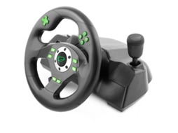 Volante Gaming Lurelia 64 Bits, 12 Botões, Compatível Com Ps3/pc/windows, Ligação Usb, Controlo De Alta Precisão