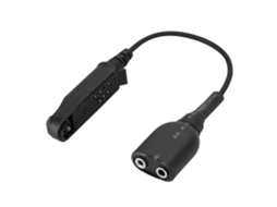 Cabo Adaptador de Áudio Cabo de Áudio Adaptador V-9R Plus Walkie Talkie para Fone de Ouvido K-Snippet 2 Pinos para Baofeng Uv-5R/8885/Uv82/Uv5Ra/Uv5R