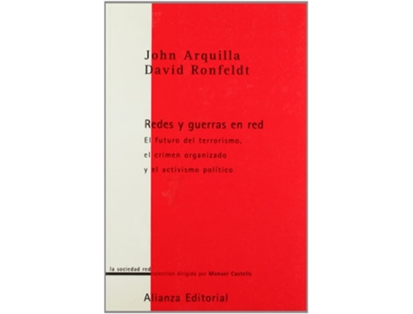 Livro Redes Y Guerras En Red Da Editorial Alianza De John Arquilla E David Ronfeldt (espanhol)