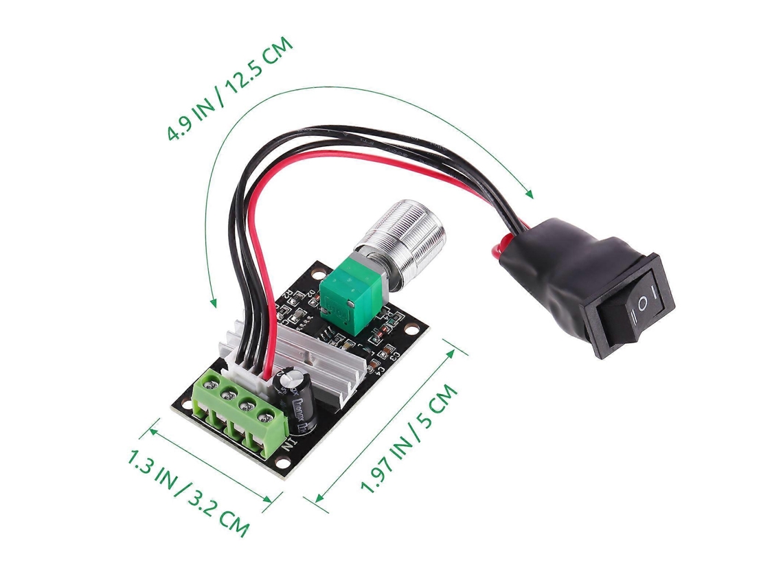Pwm Dc Motor Controller For Speed Controlling Reversible Switch