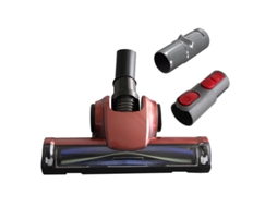 Para dyson v7 v8 escova movida a ar com 2 adaptadores peças de aspirador de pó 32mm grande cabeça de escova de chão ferramenta de substituição
