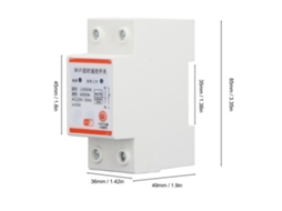 Interruptor De Tempo Wifi Para Tuya (controle Remoto, Temporização)