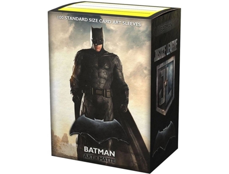Caixa de proteção 100 de cartas  Dragon Shield Justice League Batman Matte (8 anos)
