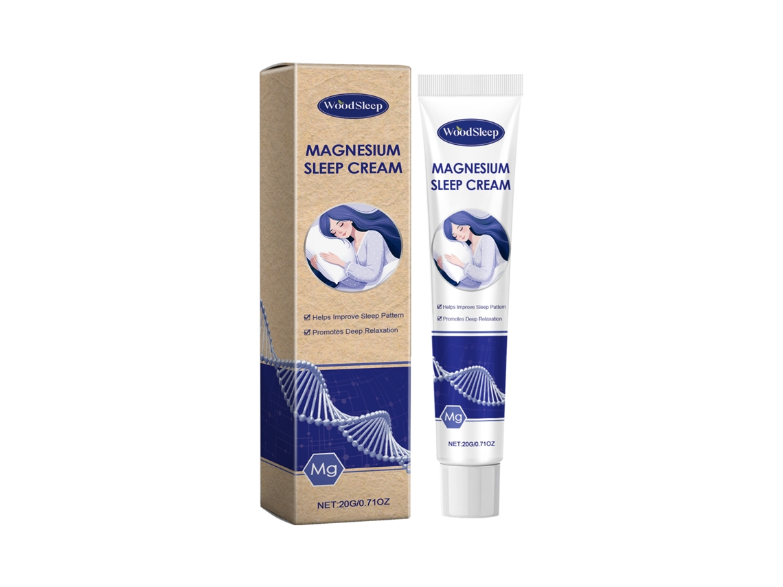 Creme Magnésio Woodsleep Melhora Sono