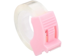 Dispensador de adesivo portátil Nolitoy com design elegante e cortador integrado, ideal para uso em mesas.