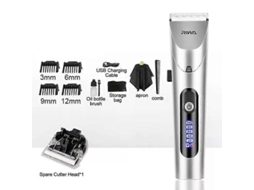 Aparador De Cabelo Elétrico Profissional Para Homens Com Tela Led Lavável Recarregável Para Homens Cabeça De Aço De Forte Potência