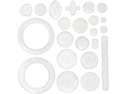 Prancheta de desenho inteligente em plástico, conjunto de 22 peças para pintura e design gráfico, ferramenta criativa para