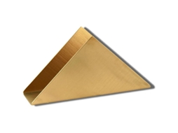 Suporte de Toalha de Mesa Nova Line em Aço Inoxidável Triangular Estável Dispenser de Toalhas
