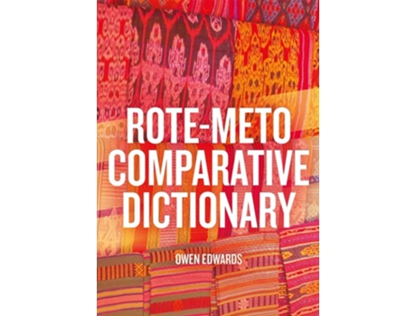 Livro Rote-meto Comparative Dictionary De Owen Edwards (inglês)