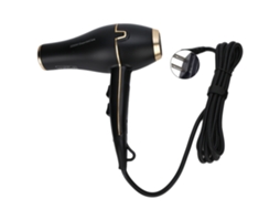 Secador De Cabelo Profissional Com Íons Negativos 2400w Ajustável De Casa Preto