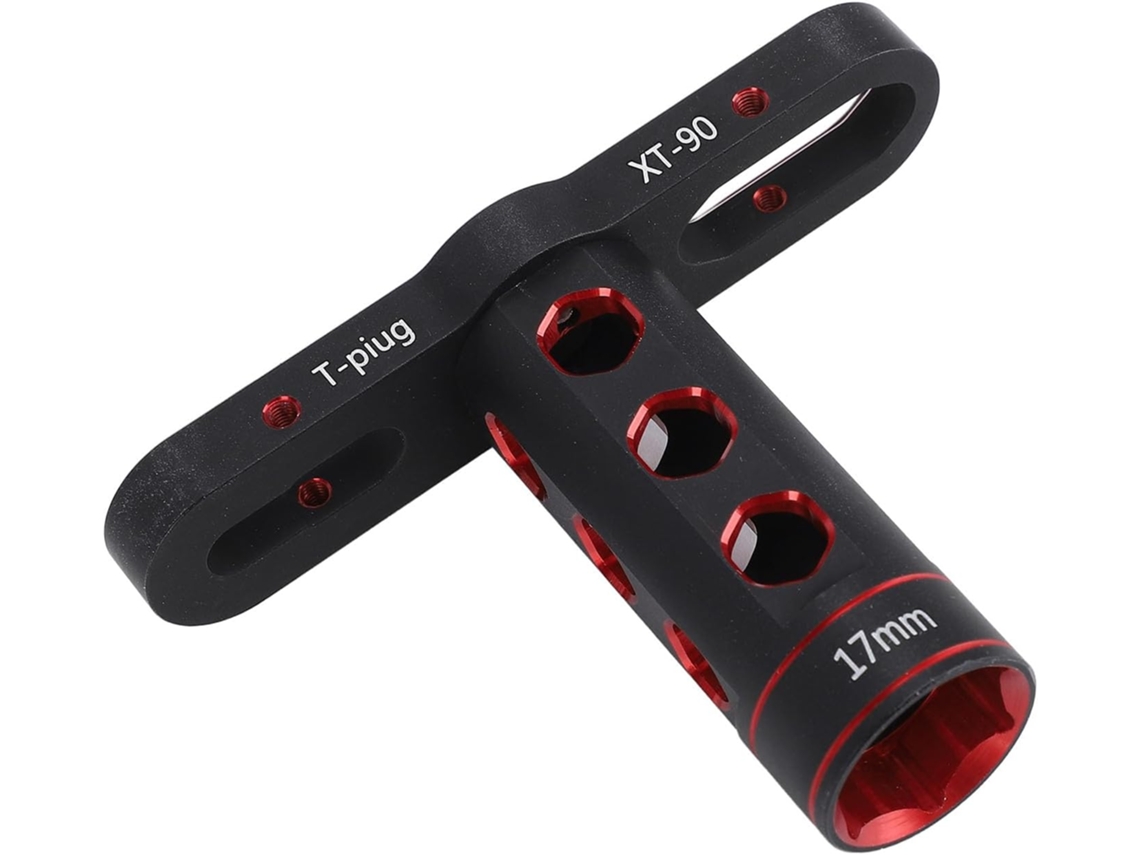 Chave Allen De 17 Mm Para Rodas Carro Rc Em T Liga Com Cabo Porcas