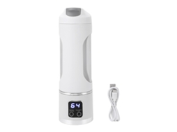 Laxiscreed Copo Liquidificador Portátil 450ml, Tritura Gelo E Faço Suco, Recarregável Por Usb Para Viagem