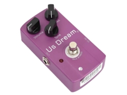 Pedal de Efeito de Guitarra American Jf-34 Distortion Pedal de Dispositivo de Efeito de Guitarra para Guitarra Elétrica