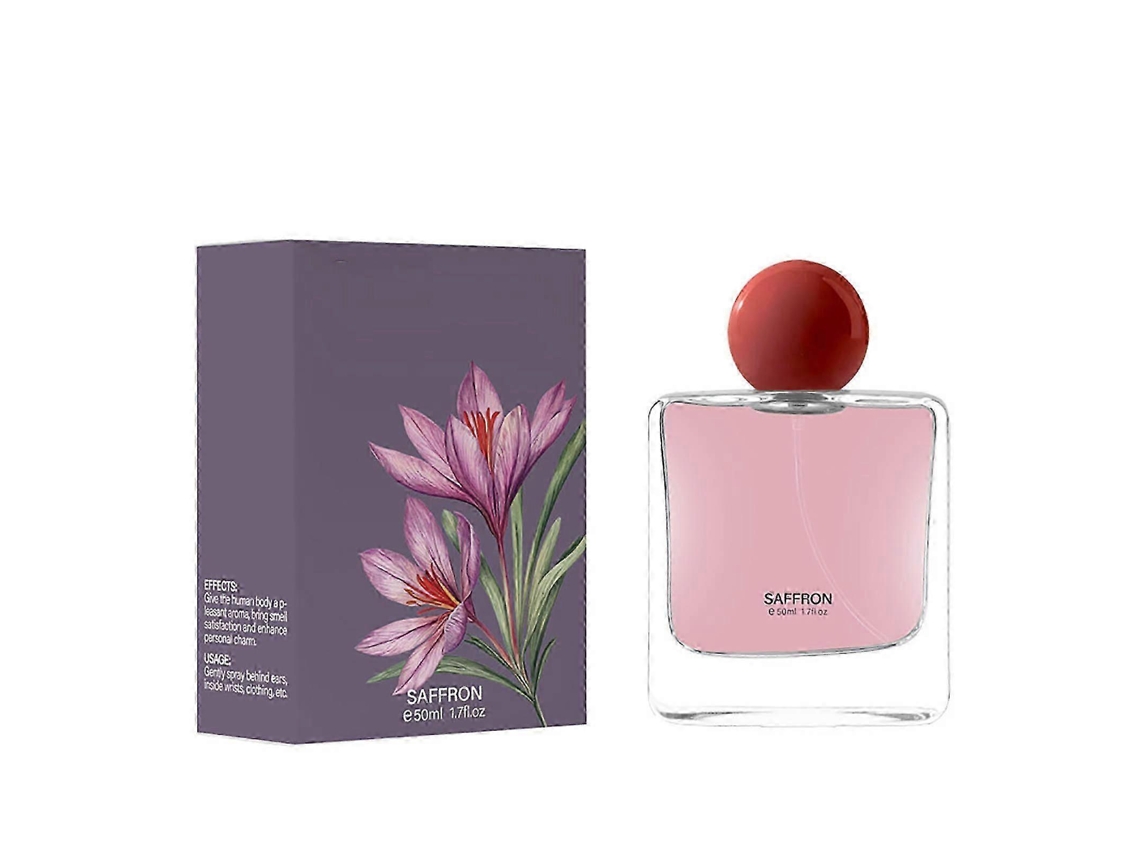 Perfume de Açafrão para Mulheres - Perfume Fresco e de Longa Duração - 50ml