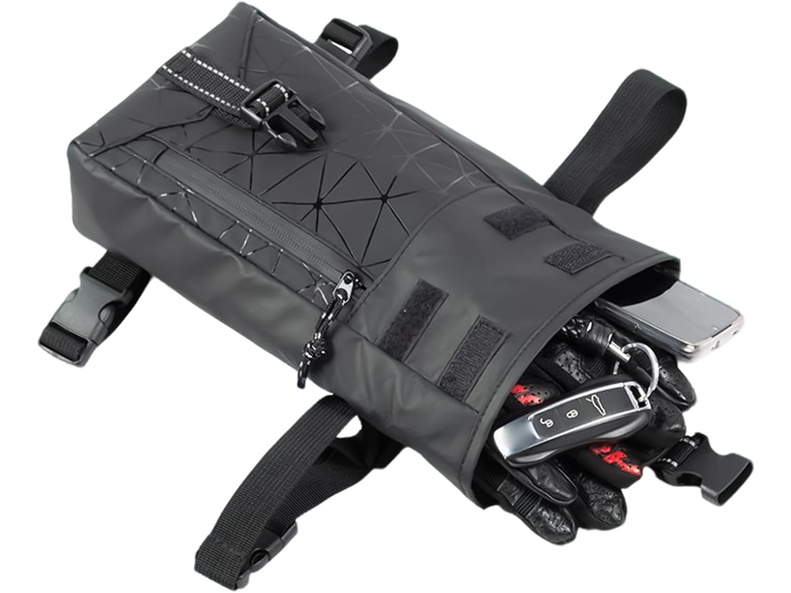Bolsa De Coxa Para Motocicleta Impermeável Refletiva Multifuncional Ideal Para Viagens, Atividades Ao Ar Livre, Camping E Trilhas. Gokoco