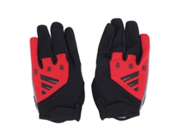 Luvas de Ciclismo Mali com Dedos Completos, Antiderrapantes, Touchscreen, Impacto, Tamanho L 9-9.5cm