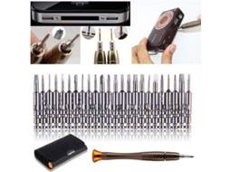 Conjunto de ferramentas de parafusadeira torx 25 em 1 para reparo de telefone, PC, laptop, iPad, relógio | S/MARCA