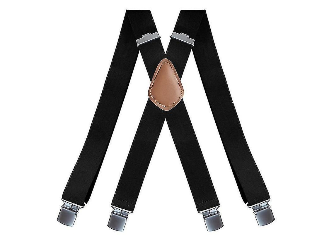 Suspensórios Masculinos - Alças Largas, Formato X