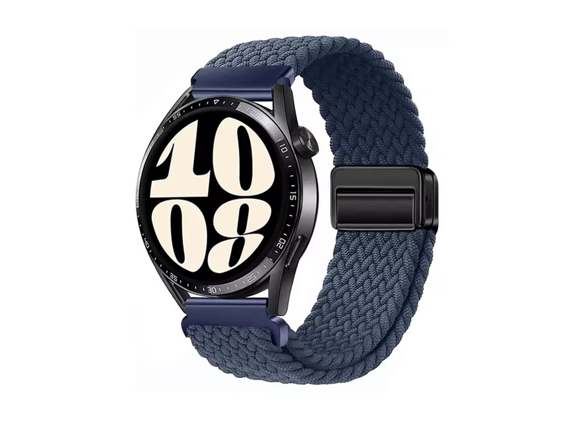 Pulseira Gt6 Em Nylon Trançado Com Fecho Magnético, Compatível Com Huawei Watch 5, Samsung Galaxy Watch 7, Xiaomi S4