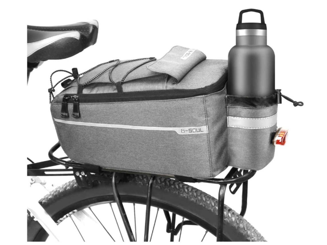 Bolsa De Bicicleta Yizhood, Acessórios De Bicicleta 10l, Presentes De Ciclismo Para Homens (cinza)