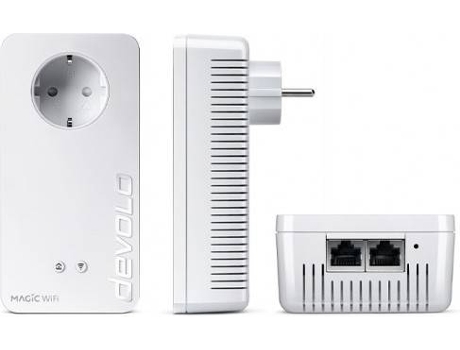 Magic 2 WiFi 6, Starter Kit, PLC até 2400Mbps, Mesh, Wi-Fi 6 até 1800Mbps, 2x LAN Gigabit