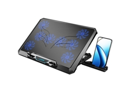 Suporte Cooler Gaming Ajustável Para 12 A 17 Polegadas Computador Versão Com Ajuste De Velocidade F12l-5v