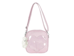 Lurelia Bolsa Transversal De Nylon Para Telemóvel Preta