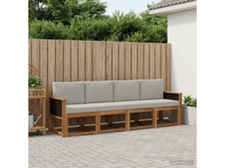 Vidaxl Conjunto De Sofás Para Exterior 4 Unid.
