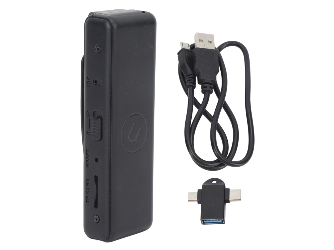 Mini Camera Back Clip Hd Infrared Night Vision Portable Small Camera For Home Outdoor Office Zc M6 LAXISCREED