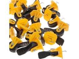 Kit Com 50 Peças De Pinos Niveladores De Aço De 2 Mm Para Azulejos