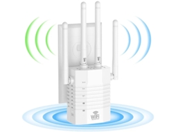 Extensor Wifi, Cobre 12.880 M². Pés. Suporta 105 Dispositivos Booster De Conectividade De Banda Dupla De 1200 Mbps Para Casa E Exterior (bra Yizhood
