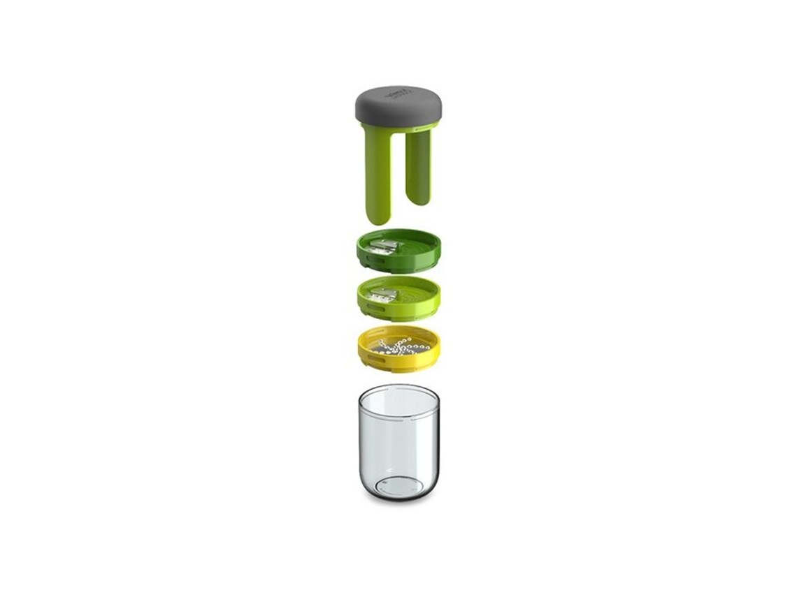 Mandolin / Chopper / Julienne Spiro Cortador De Legumes Espiral 3 Em 1 Aquaforge