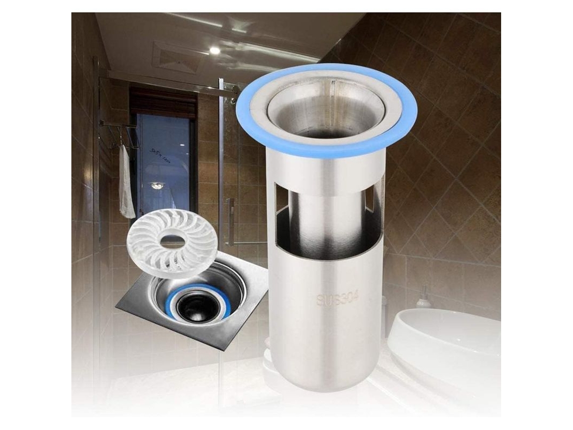 Desagüe De Ducha 2025 Antiolor Antiobstrucción Acero Inoxidable Fácil Instalación Para Baño Lavadora Cocina