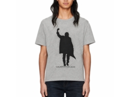 Rockinstone Breakfast Club Movie Fist Pump 2 Heather Gray Adult T-shirt Size:xxxl