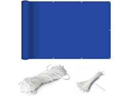 Tela De Privacidade, Guojun, 110 X 350 Cm, Material Alta Qualidade, Opaca, Resistente Aos Raios Uv