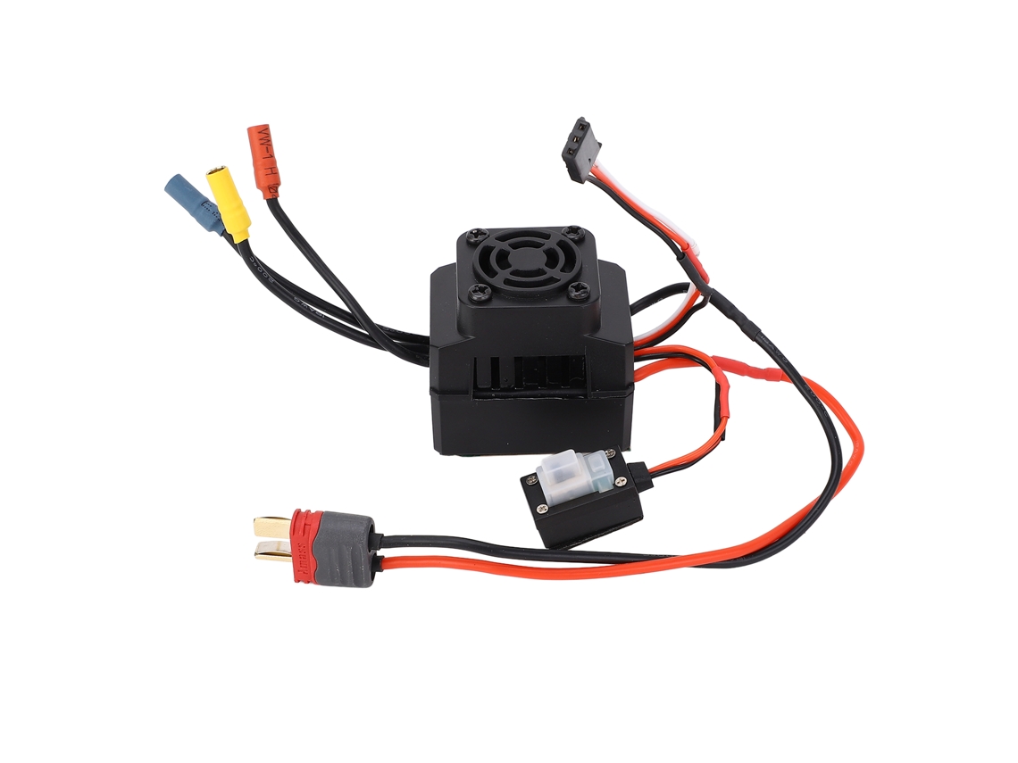 Controlador De Velocidade Elétrico Sem Escova Para Carro Controle Remoto Wltoys 124008 Acessório Rc Profissional