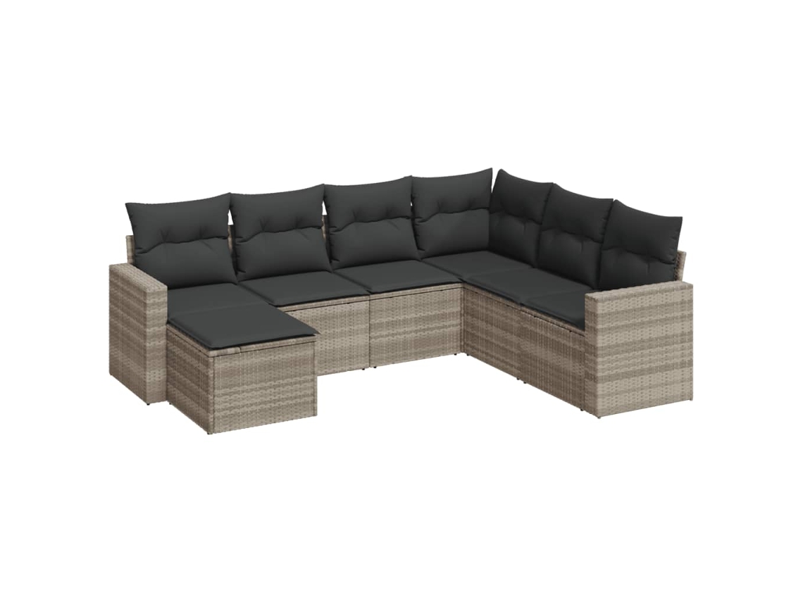 Garden Sofa Set, Garden Sofa Sets Vidaxl Cinzeto Rattan / Vime (n/a)