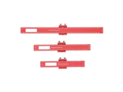 Régua Triangular Rafter Square 2 em 1 de Alta Precisão S/MARCA