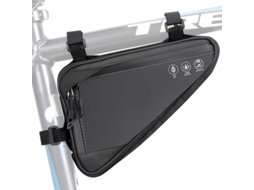 Organizador De Quadro De Bicicleta, Bolsa Impermeável Reflexiva Com Dois Bolsos Laterais Para Bicicleta De Montanha E Estrada (1.5l)