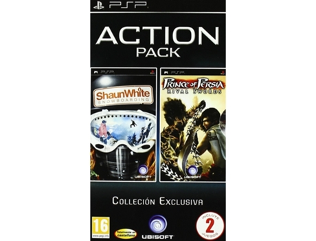 Jogo PSP Shaun White + Principe Persia Rival Swords: Pack