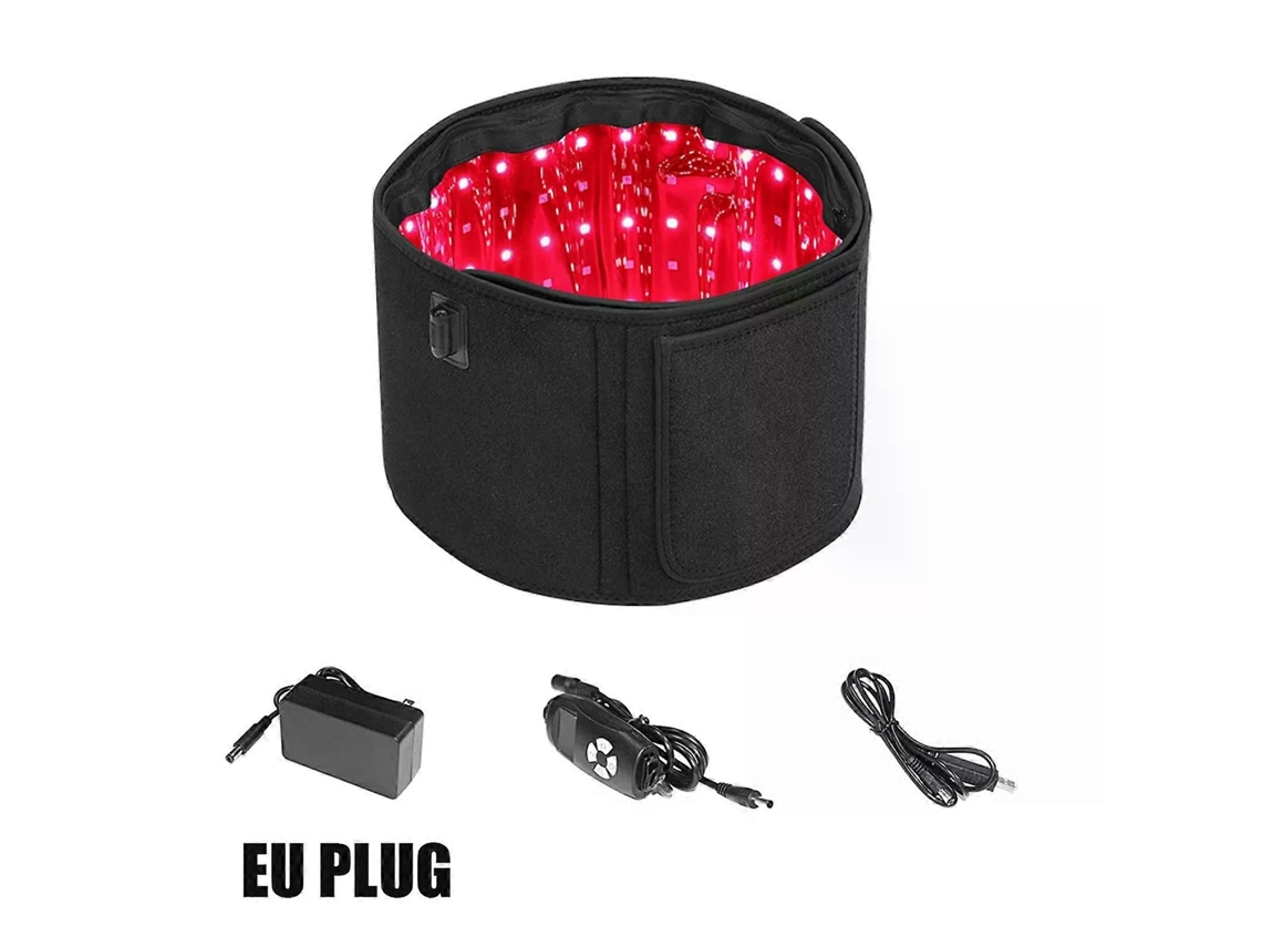 Cinto De Terapia Com Luz Infravermelha Vermelha 850nm 660nm Led, Dispositivo De Beleza Para Queima De Gordura, Envoltório Facial, Almofada Térmic
