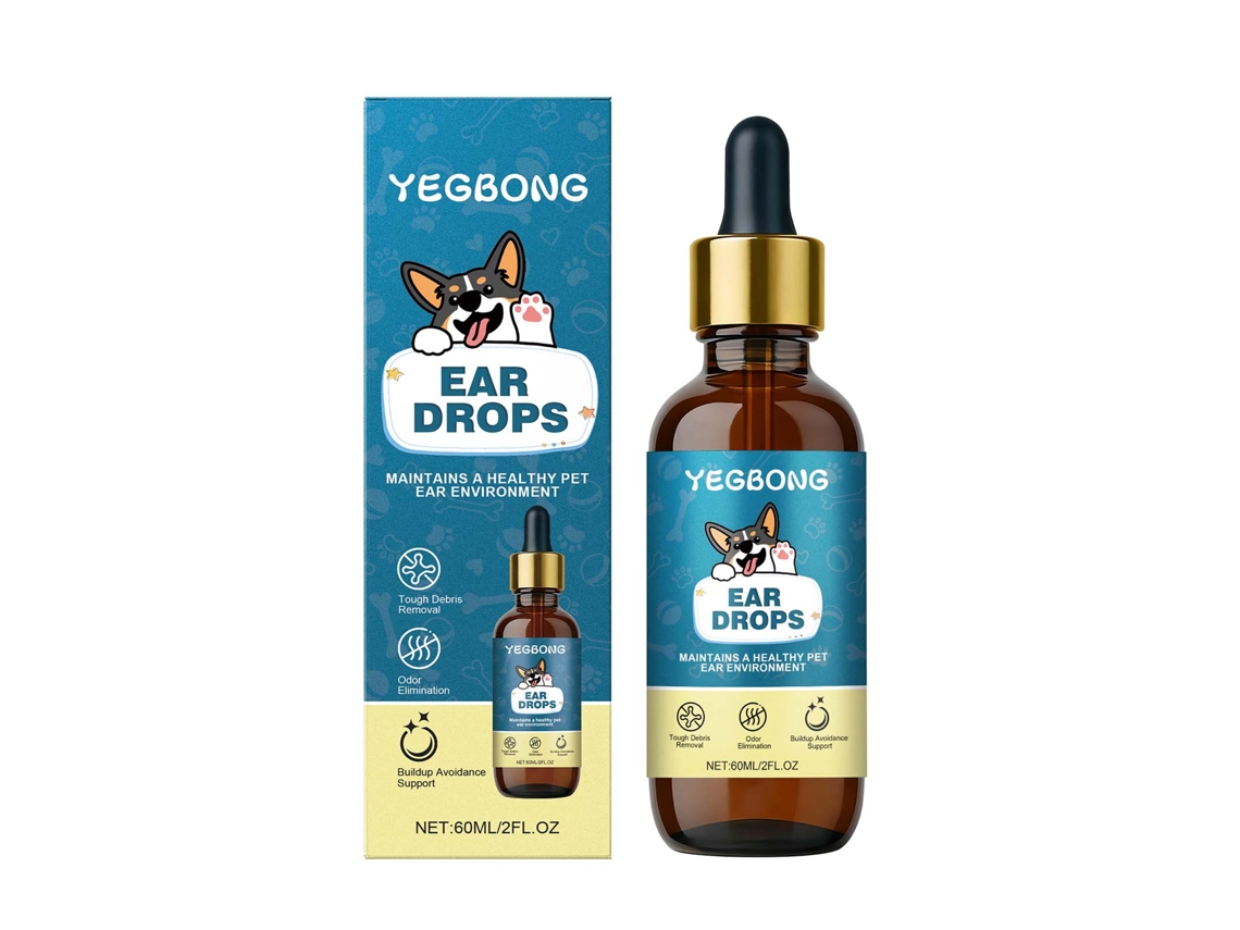 Gotas para Ouvido de Cão Yegbong Limpeza e Nutrição Suave LAXISCREED