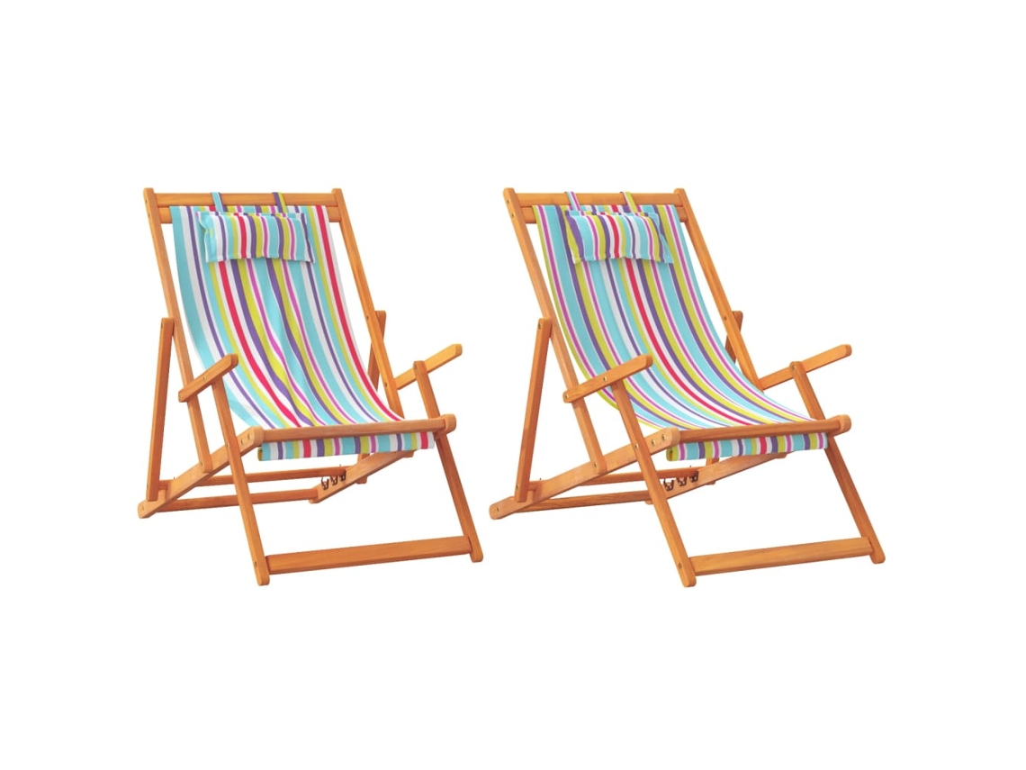 Folding Chair, Folding Chairs Vidaxl Multicolor Tecido (n/a)