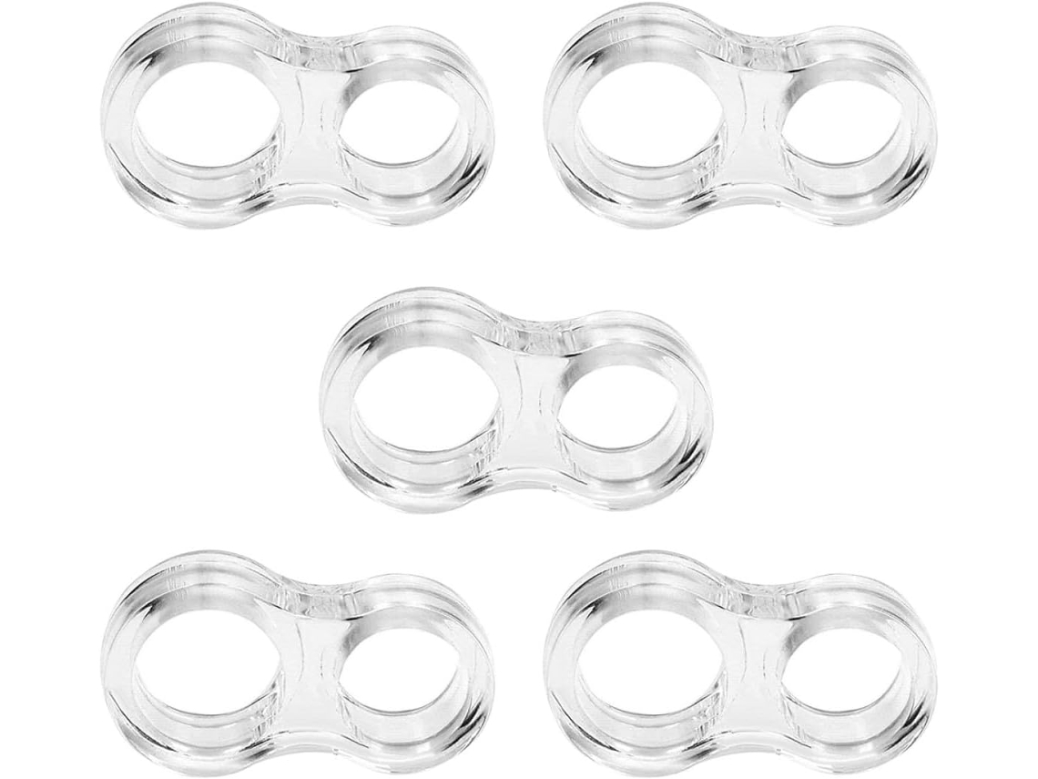 Protetores De Maçaneta Pvc, 5 Peças, Com Redução De Ruído E Amortecimento Para Banheiro, Quarto, Porta E Parede
