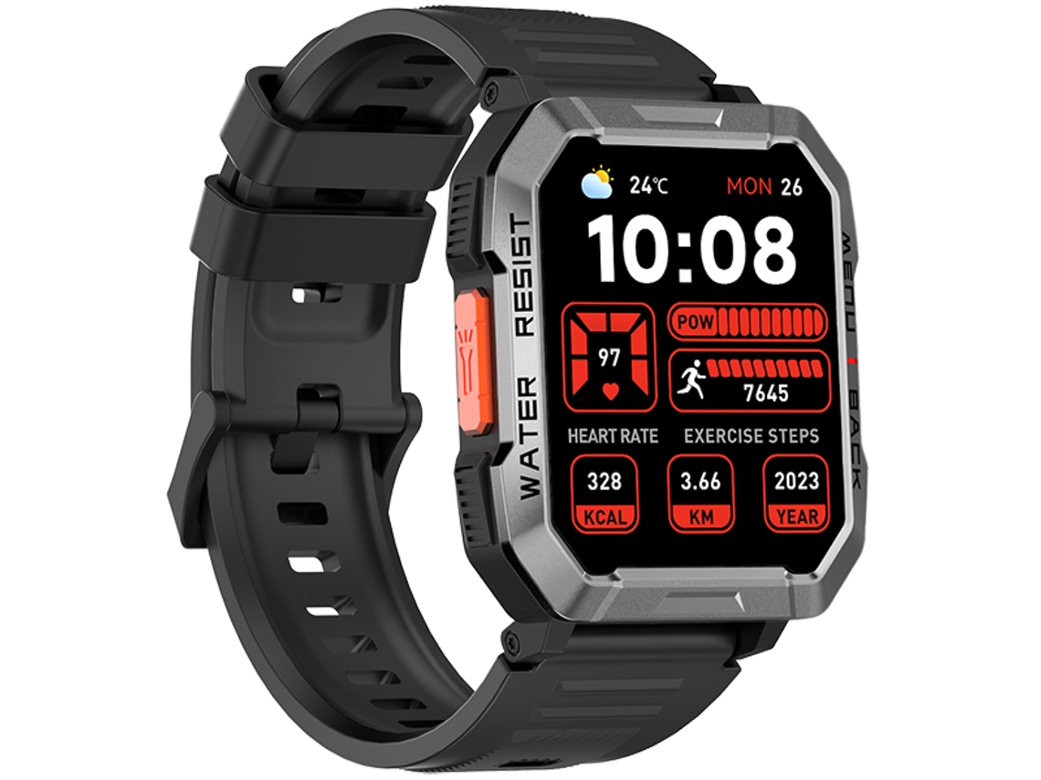 Smartwatch BLACKVIEW W60 Relógios Robustos Preto