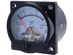 1 Amperímetro De Precisão Cc 0-100ma 2 5 Mm Classe So-45 Analógico