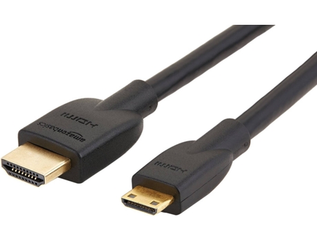 Cabo HDMI AMAZONBASICS (HDMI-C - HDMI - 1.8 m - Preto)