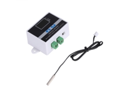 Controlador De Temperatura Digital Led 12v Com Sensor À Prova D'água Tmc-w2000
